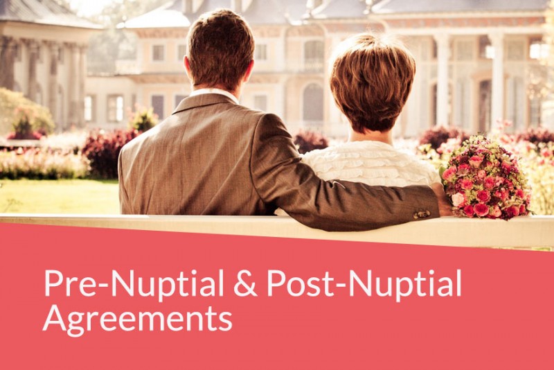 Pre- and Post-nuptial Agreements